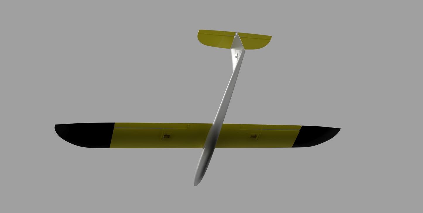 Zesty DS - T Tail - full Airframe for dynamic soaring