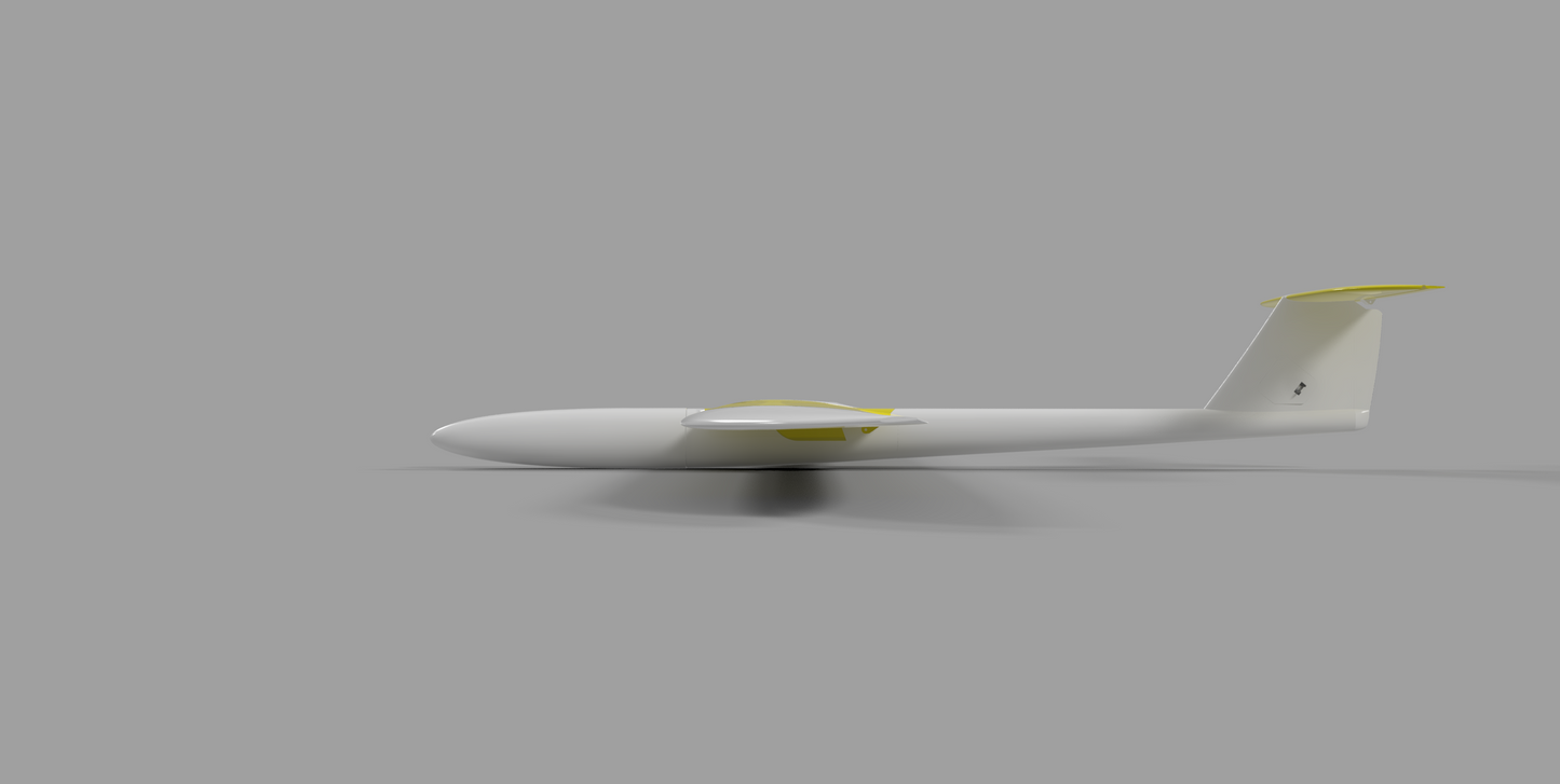 Zesty DS - T Tail - full Airframe for dynamic soaring