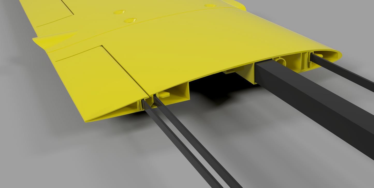 Zesty DS - T Tail - full Airframe for dynamic soaring