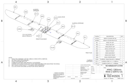 Zesty DS - T Tail - full Airframe for dynamic soaring