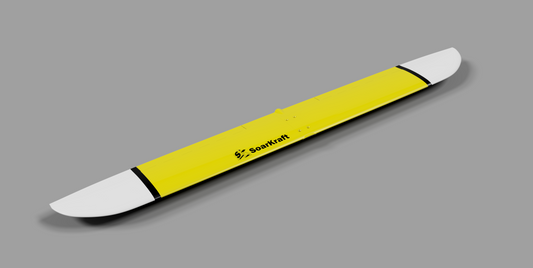 Zesty DS Wing - RK40 - 1285mm 2 Servo